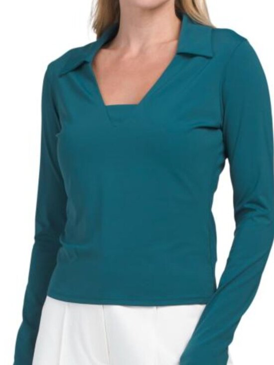 Travis Mathew Tops - Travis Mathew Where it Counts Long-Sleeve Top Deep Ocean NWT